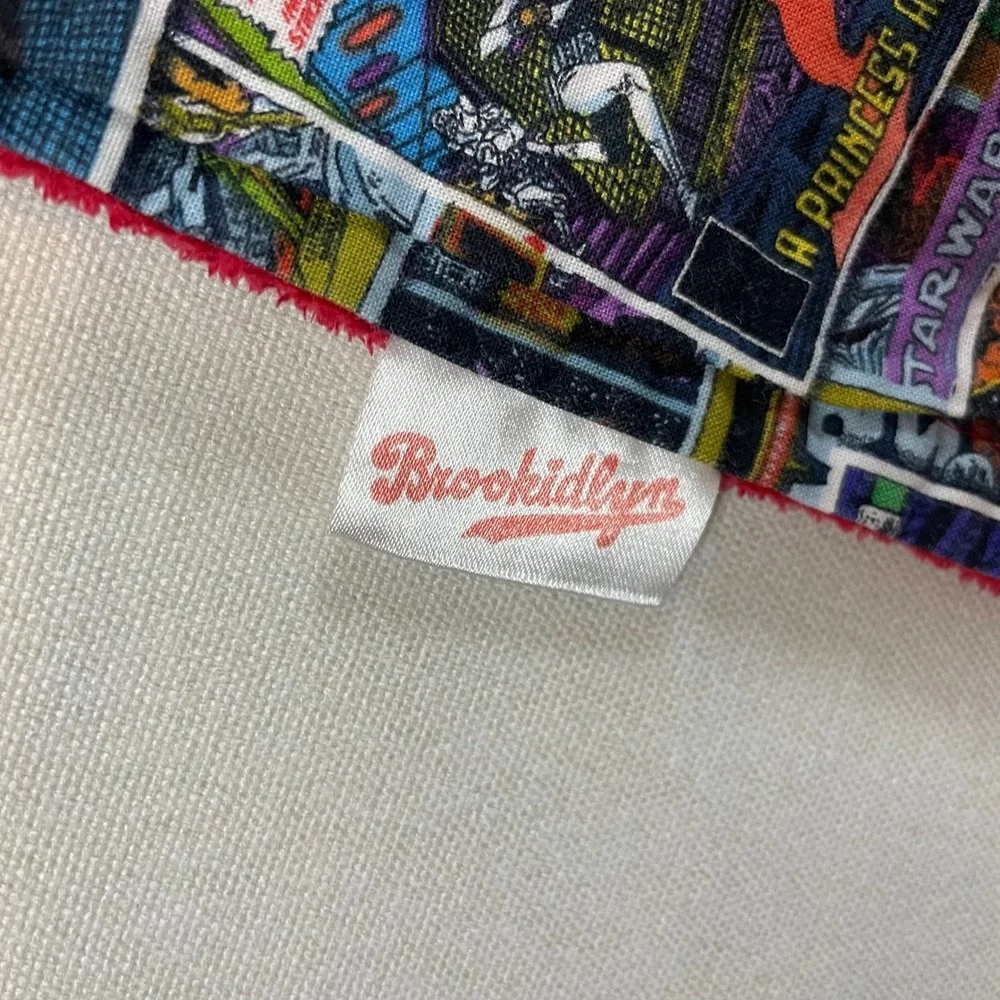 Brookidlyn Star Wars Comic Book‎ Minky Blanket Throw Fleece